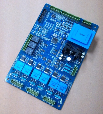Three-phase thyristor control board of magnetic particle flaw detector (ten-pulse control, excitation or demagnetization function) Three-phase thyristor control board of magnetic particle flaw detector (ten-pulse control, excitation or demagnetization function)