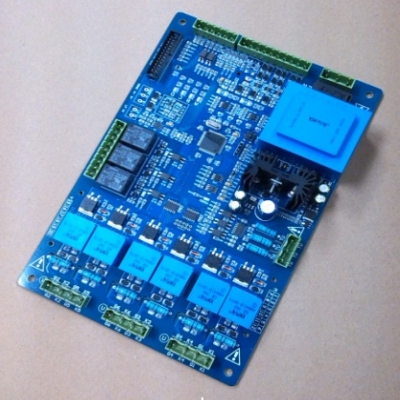 Three-phase thyristor control board of magnetic particle flaw detector (ten-pulse control, excitation or demagnetization function)
